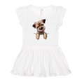 thumbnail image 1 of Inktastic Border Terrier Girls Baby Dress, 1 of 5