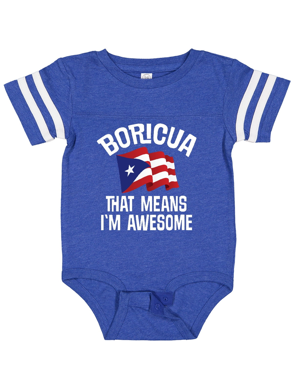 Inktastic Boricua Means Im Awesome Puerto Rican Boys or Girls Baby Bodysuit