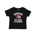 thumbnail image 1 of Inktastic Boricua Means Im Awesome Puerto Rican Boys or Girls Baby T-Shirt, 1 of 5