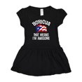 thumbnail image 1 of Inktastic Boricua Means Im Awesome Puerto Rican Girls Baby Dress, 1 of 5