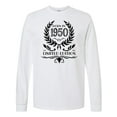 thumbnail image 1 of Inktastic Born in 1950 Limited Edition Long Sleeve T-Shirt, 1 of 5