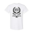 thumbnail image 1 of Inktastic Born in 1950 Limited Edition T-Shirt, 1 of 5