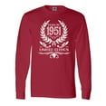 thumbnail image 1 of Inktastic Born in 1951 Limited Edition Long Sleeve T-Shirt, 1 of 5