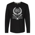 thumbnail image 1 of Inktastic Born in 1951 Limited Edition Long Sleeve T-Shirt, 1 of 5