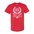 thumbnail image 1 of Inktastic Born in 1951 Limited Edition T-Shirt, 1 of 5