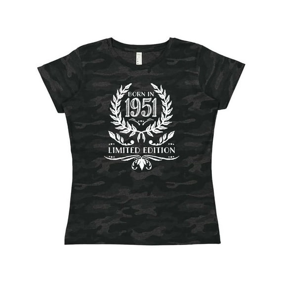 Inktastic Born in 1951 Limited Edition Women's T-Shirt