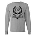 thumbnail image 1 of Inktastic Born in 1953 Limited Edition Long Sleeve T-Shirt, 1 of 5