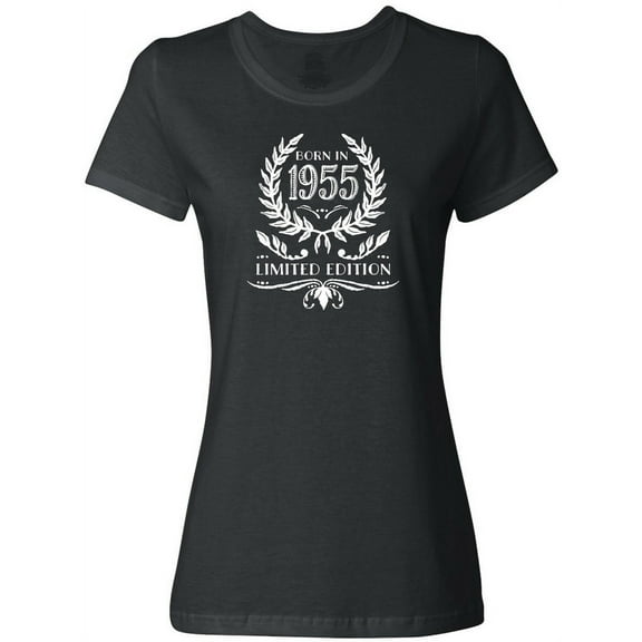 Inktastic Born in 1955 Limited Edition Women's T-Shirt