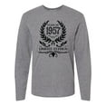 thumbnail image 1 of Inktastic Born in 1957 Limited Edition Long Sleeve T-Shirt, 1 of 5