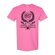 Inktastic Born in 1957 Limited Edition T-Shirt