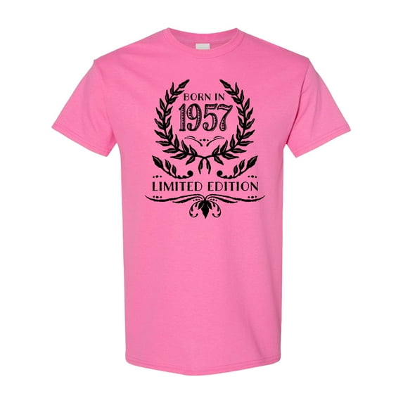Inktastic Born in 1957 Limited Edition T-Shirt