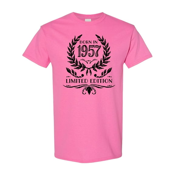 Inktastic Born in 1957 Limited Edition T-Shirt