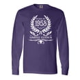 thumbnail image 1 of Inktastic Born in 1958 Limited Edition Long Sleeve T-Shirt, 1 of 5