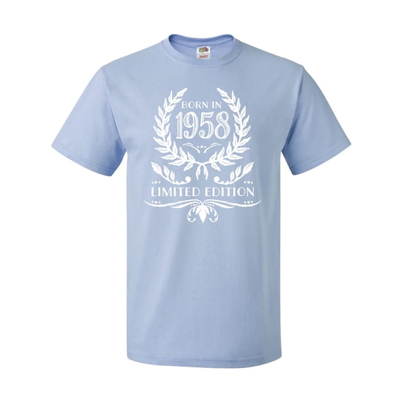 Inktastic Born in 1958 Limited Edition T-Shirt