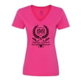 thumbnail image 1 of Inktastic Born in 1961 Limited Edition Women's V-Neck T-Shirt, 1 of 5