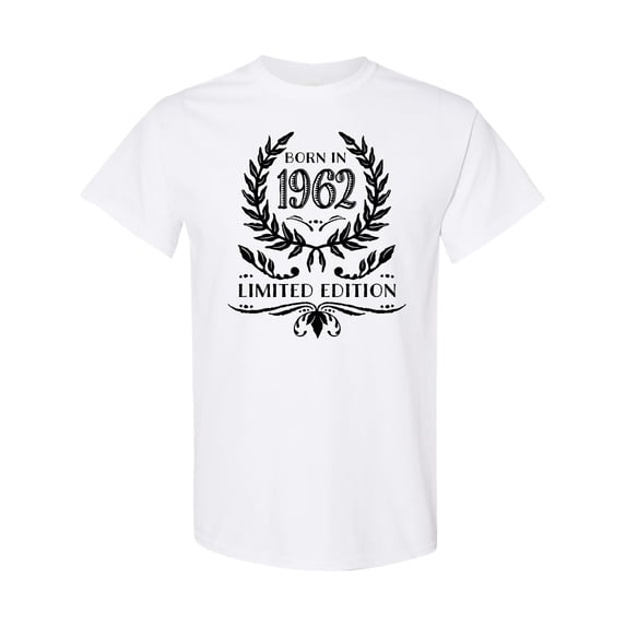 Inktastic Born in 1962 Limited Edition T-Shirt