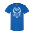 thumbnail image 1 of Inktastic Born in 1963 Limited Edition T-Shirt, 1 of 5