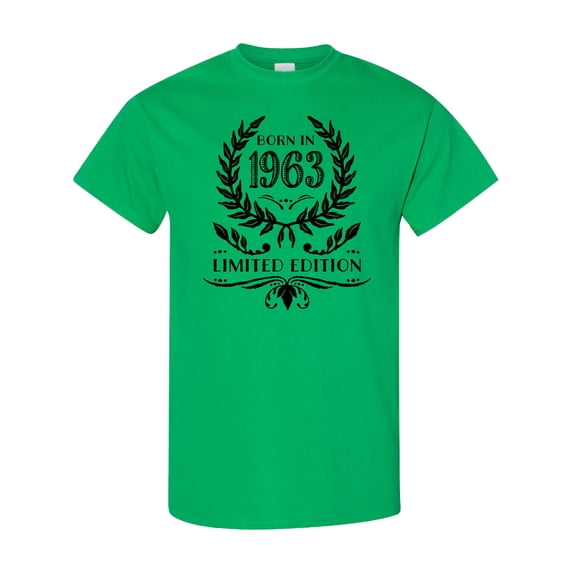 Inktastic Born in 1963 Limited Edition T-Shirt