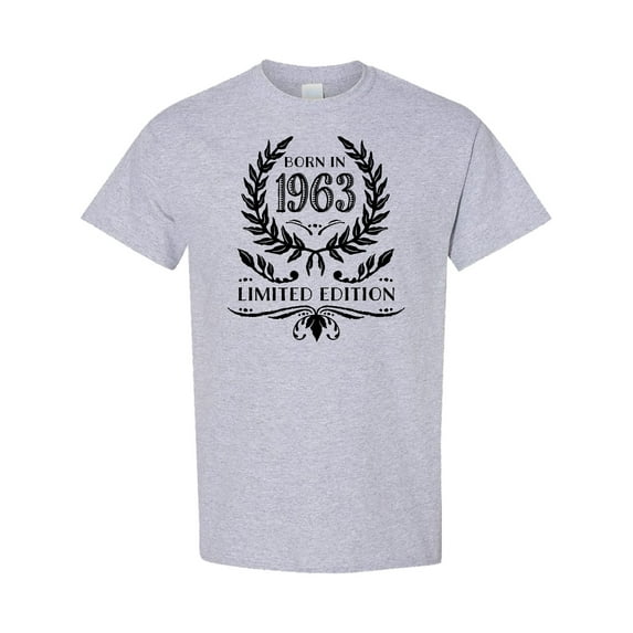 Inktastic Born in 1963 Limited Edition T-Shirt