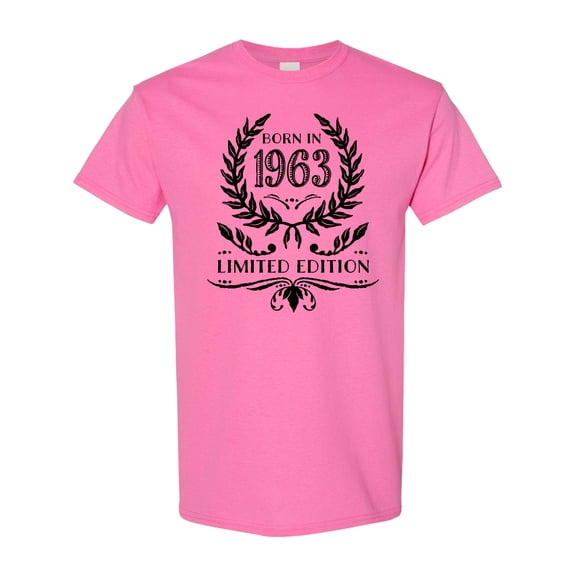 Inktastic Born in 1963 Limited Edition T-Shirt