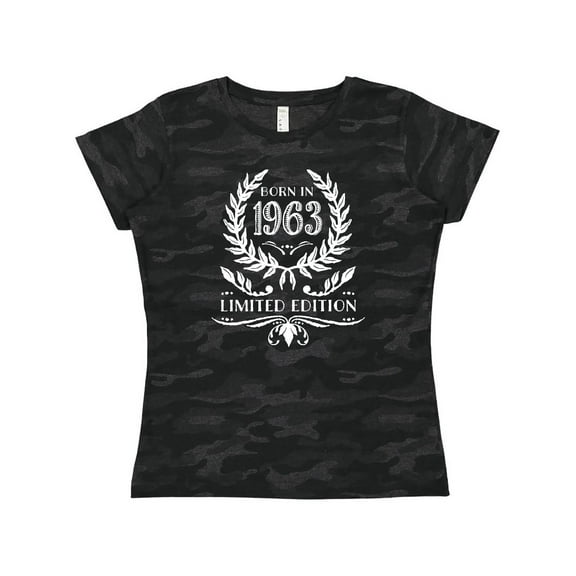 Inktastic Born in 1963 Limited Edition Women's T-Shirt