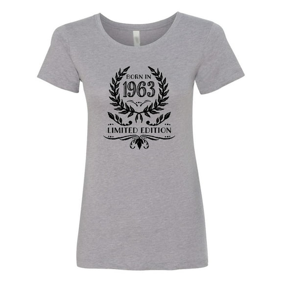 Inktastic Born in 1963 Limited Edition Women's T-Shirt