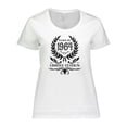 thumbnail image 1 of Inktastic Born in 1964 Limited Edition Women's Plus Size T-Shirt, 1 of 5