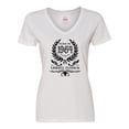 thumbnail image 1 of Inktastic Born in 1964 Limited Edition Women's V-Neck T-Shirt, 1 of 5