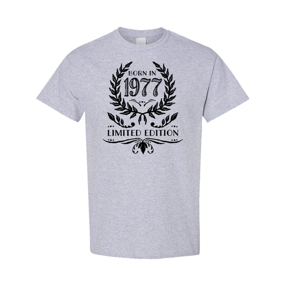 Inktastic Born in 1977 Limited Edition T-Shirt