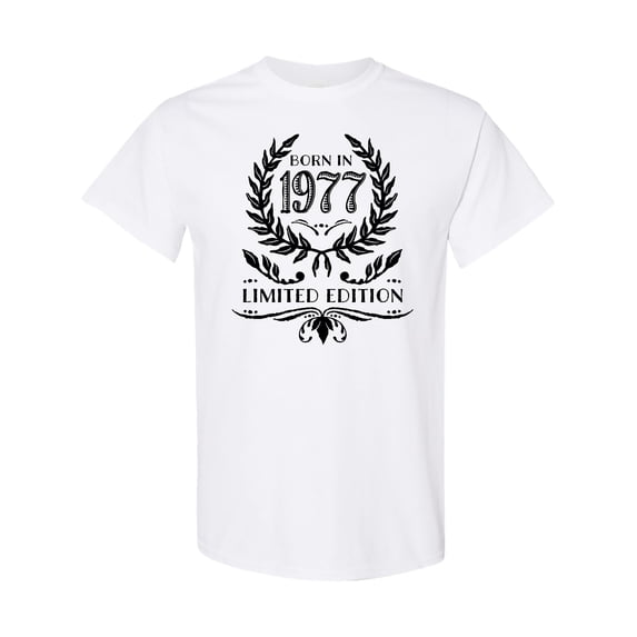Inktastic Born in 1977 Limited Edition T-Shirt