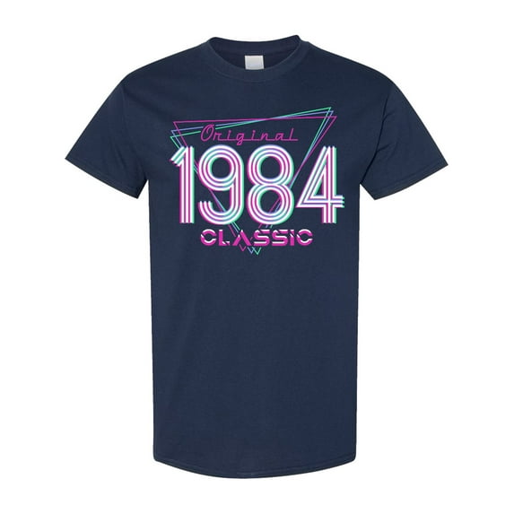 Inktastic Born in 1984 Throwback Birthday T-Shirt