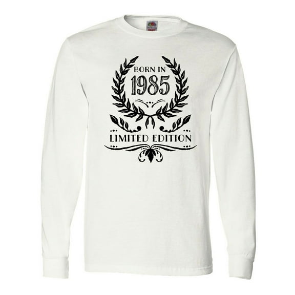 Inktastic Born in 1985 Limited Edition Long Sleeve T-Shirt