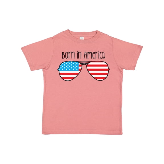 Inktastic Born in America Boys or Girls Toddler T-Shirt