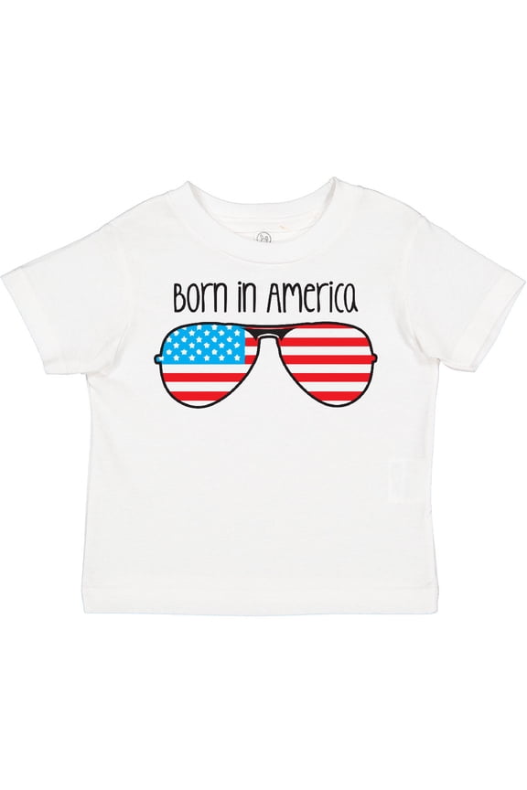 Born in America Boys or Girls Toddler T-Shirt