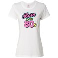 thumbnail image 1 of Inktastic Born in the 80s Bright Colors Women's T-Shirt, 1 of 5