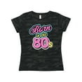 thumbnail image 1 of Inktastic Born in the 80s Bright Colors Women's T-Shirt, 1 of 5
