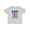 thumbnail image 1 of Inktastic Born on the 4th of July Boys or Girls Baby T-Shirt, 1 of 5