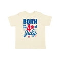 thumbnail image 1 of Inktastic Born on the 4th of July Boys or Girls Toddler T-Shirt, 1 of 5