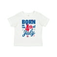thumbnail image 1 of Inktastic Born on the 4th of July Boys or Girls Toddler T-Shirt, 1 of 5