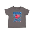 thumbnail image 1 of Inktastic Born on the 4th of July Boys or Girls Toddler T-Shirt, 1 of 5