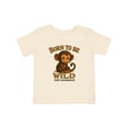 thumbnail image 1 of Inktastic Born to Be Wild Adorable Monkey Boys or Girls Baby T-Shirt, 1 of 5