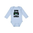 thumbnail image 1 of Inktastic Born to Be a Gamer with Controller Boys or Girls Long Sleeve Baby Bodysuit, 1 of 5