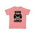 thumbnail image 1 of Inktastic Born to Be a Gamer with Controller Boys or Girls Toddler T-Shirt, 1 of 5