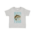 thumbnail image 1 of Inktastic Born to Fish Boys or Girls Toddler T-Shirt, 1 of 5