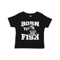 thumbnail image 1 of Inktastic Born to Fish Boys or Girls Toddler T-Shirt, 1 of 5