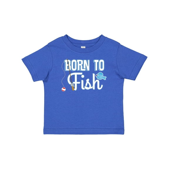 Inktastic Born to Fish Go Fishing Boys or Girls Baby T-Shirt