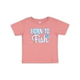 thumbnail image 1 of Inktastic Born to Fish Go Fishing Boys or Girls Baby T-Shirt, 1 of 5