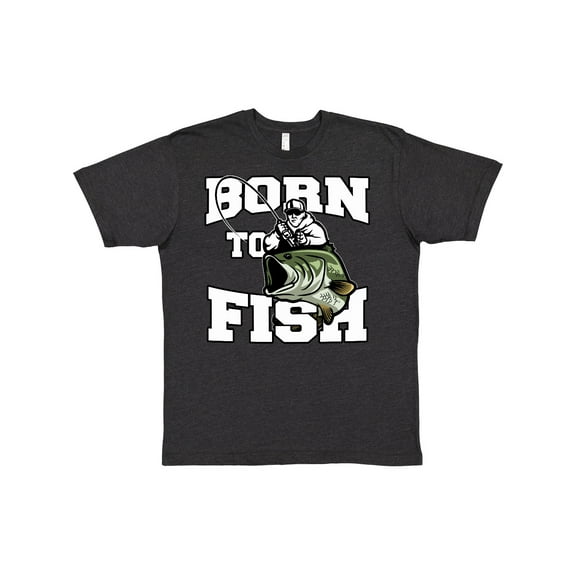 Inktastic Born to Fish T-Shirt