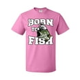 thumbnail image 1 of Inktastic Born to Fish T-Shirt, 1 of 5