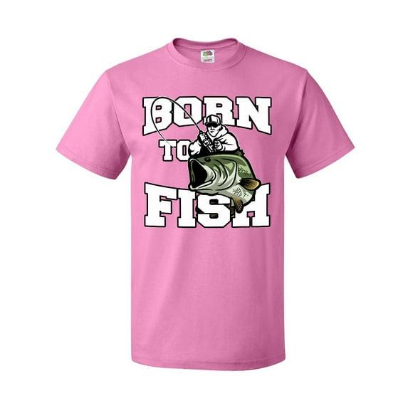Inktastic Born to Fish T-Shirt
